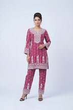 Blush Pink Embroidered Ethnic Wear for Women