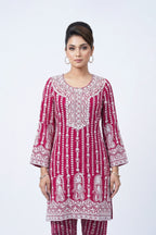 Blush Pink Embroidered Ethnic Wear for Women