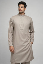 Sand Beige Classic Panjabi for Men