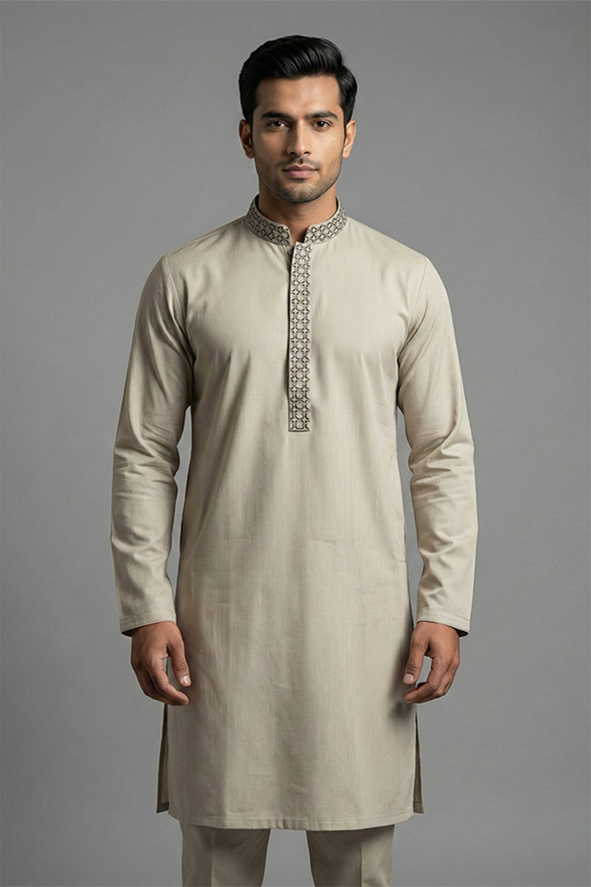 Premium zardozi work regular fit panjabi