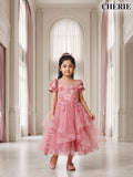 Rosy Princess Party Dress
