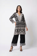 Black & Silver Embroidered Luxury Ethnic Wear for Festive & Party Occasions