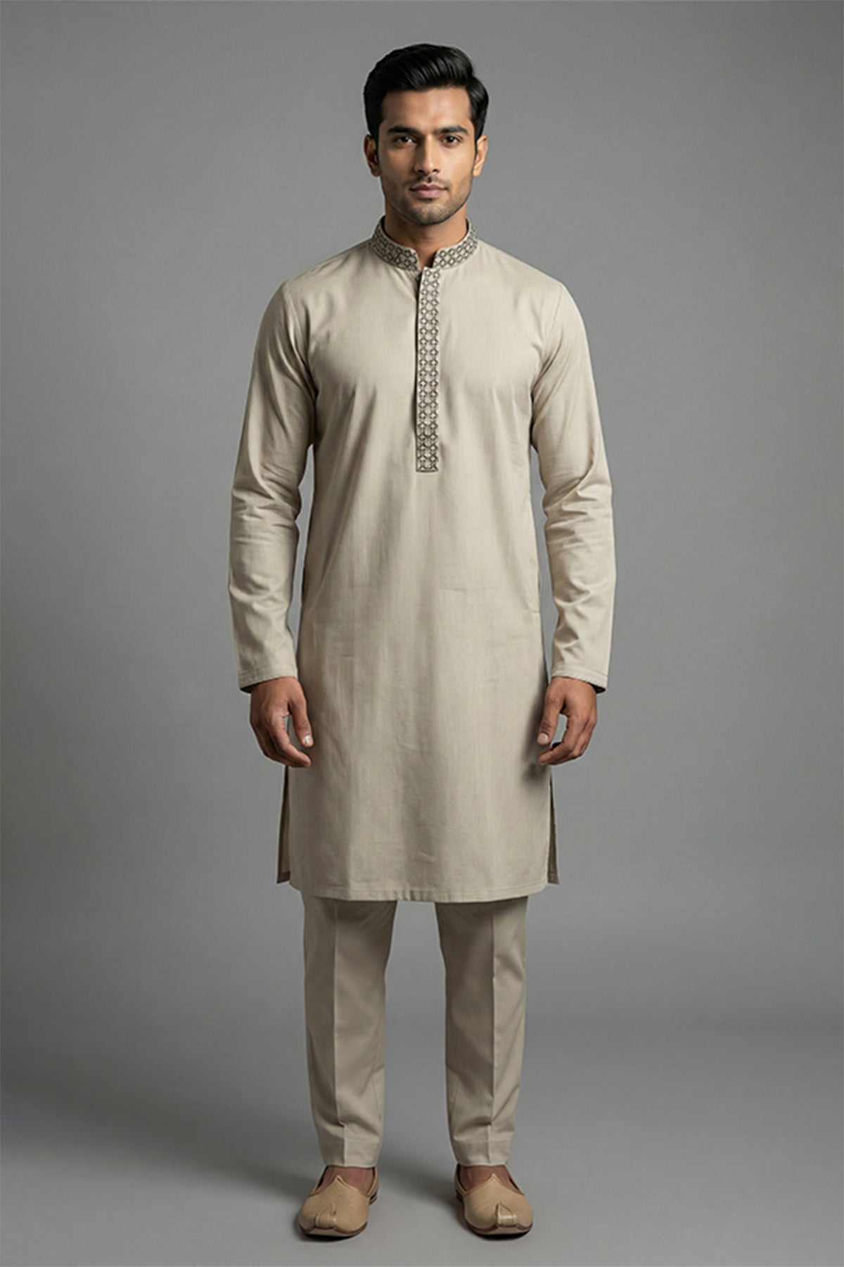 Premium zardozi work regular fit panjabi
