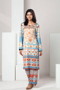 Azure Bloom Printed Co-Ord Set