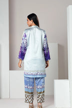 Lavender Botanical Printed Premium Co-Ord Set