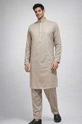 Sand Beige Classic Panjabi for Men