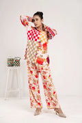 Rosé Patchwork Floral Premium Co-Ord Set