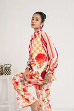 Rosé Patchwork Floral Premium Co-Ord Set